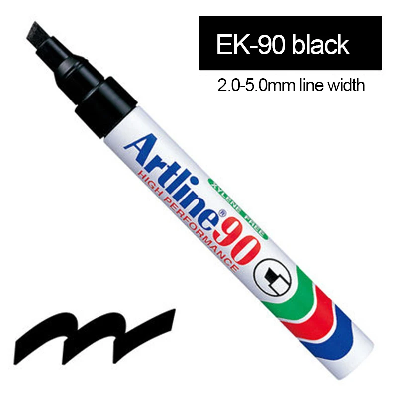 Набор маркеров Artline EK90 с квадратными наконечниками профессиональные художественные маркеры различных цветов для офисной школы и художественных проектов