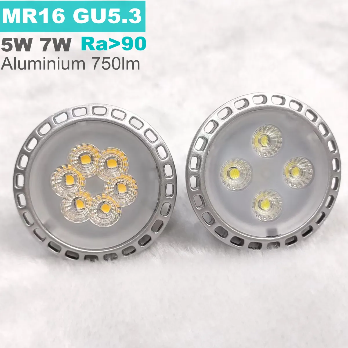 Intertek TUV certified mr16 led lamp GU5.3 6w Pin holder high quality led bulb light mr16 50 diameter small spot light
