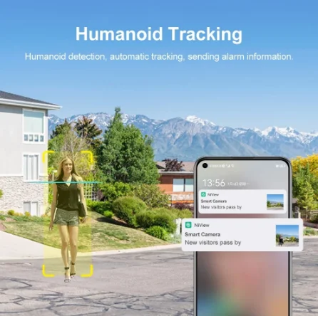 camera 4K WiFi  Ip Camera  4X 10x Optical Zoom Solar Battery Dual Lens Waterproof Security Surveillance Automatic Track HD Cam