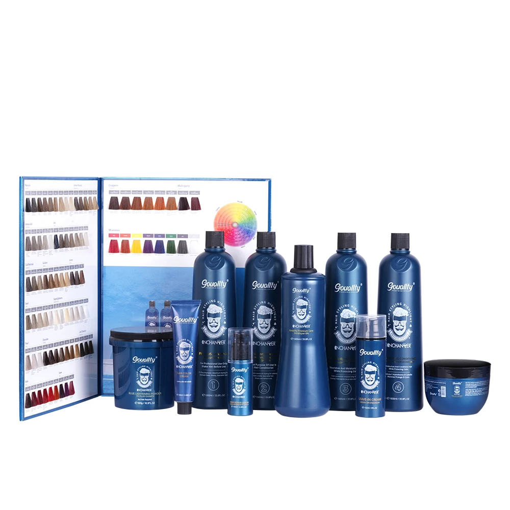 ENCHANTER Private Label Salon Professional Hair Styling Color Cream Keratin Treatment Hair Shampoo Hair Care Sets (new)