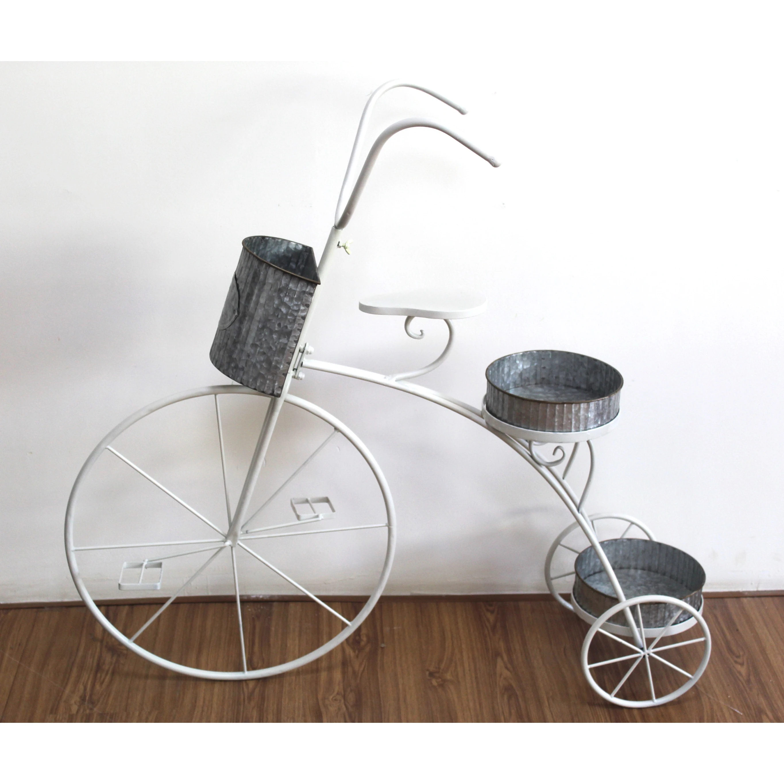 Creative Custom Garden Indoor Plant Home Decoration Bicycle  Holder Flower Pot