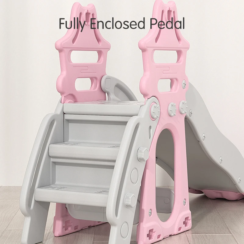 Feiqitoy New Design Indoor Playground Stair For Kids Baby Plastic Sliding Shelf