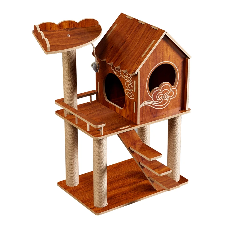 sisal wooden colorful cloud amazon cat modern furniture large house