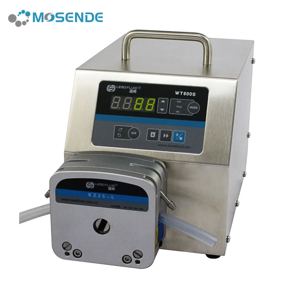 WT600S 6L/min Industrial High Traffic Water Flow OEM Chemical Peristaltic Pump