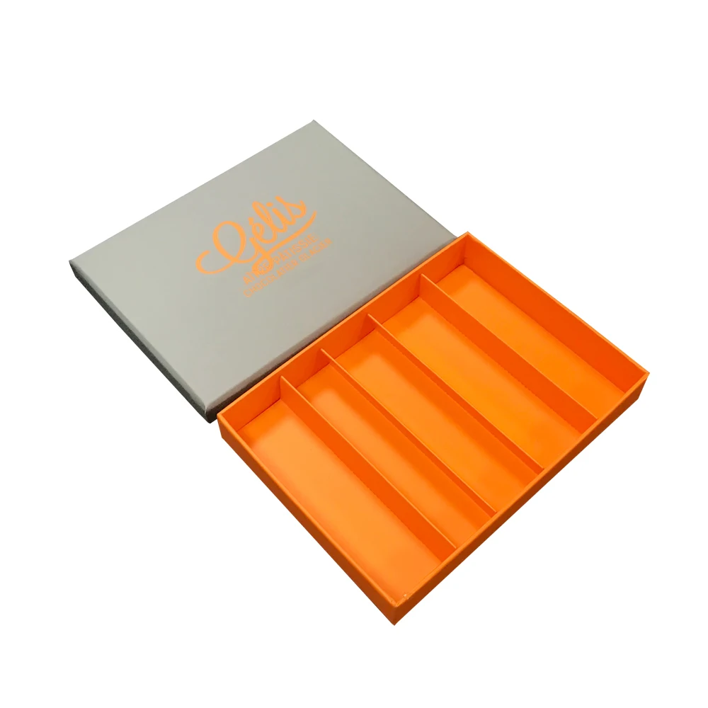 China Manufacturer Bulk Matt Empty Confectionary Sweets Chocolate Boxes With Dividers