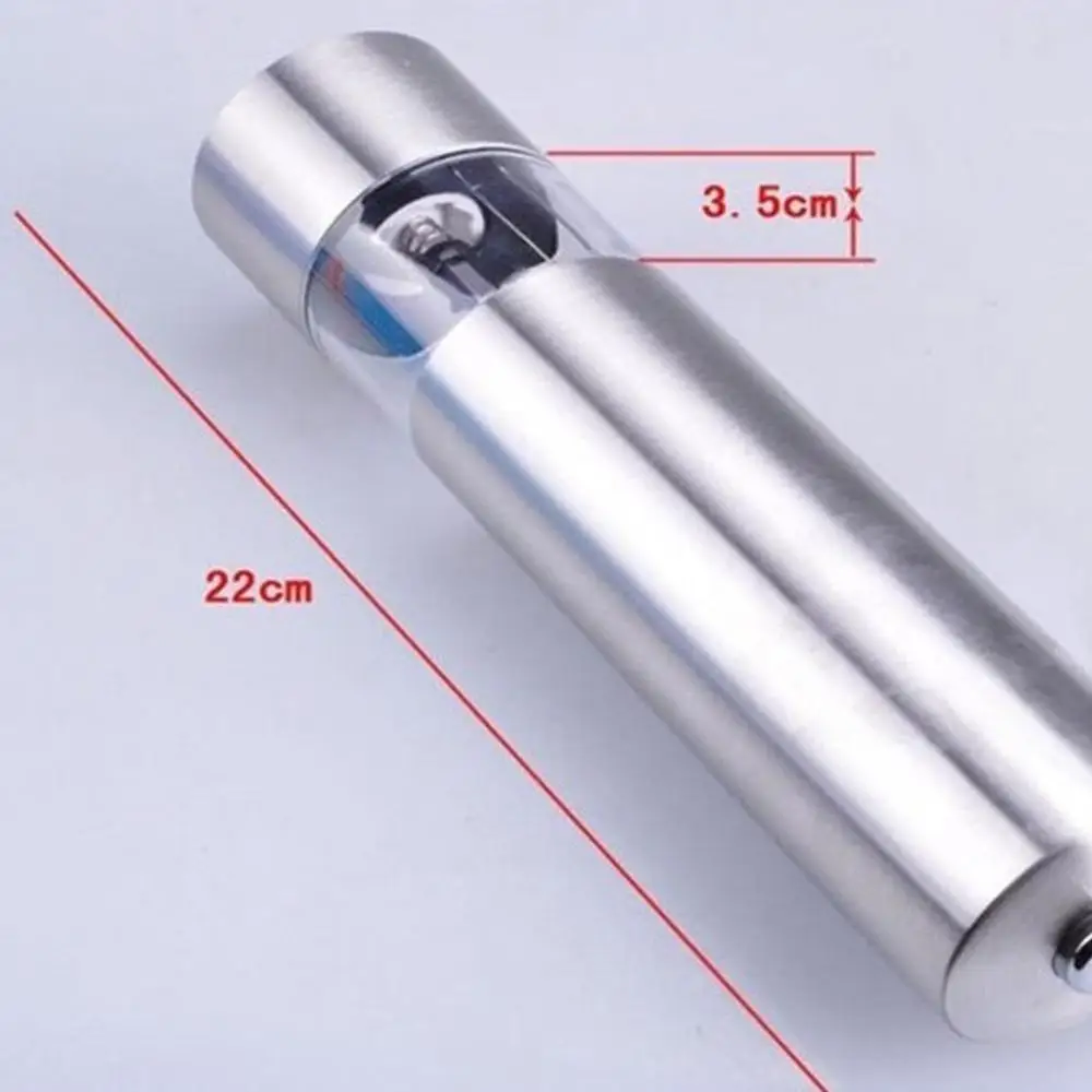 Electric Automatic Mill Pepper and Salt Grinder LED Light Spice Grain Mills Porcelain Grinding Core Kitchen Tools