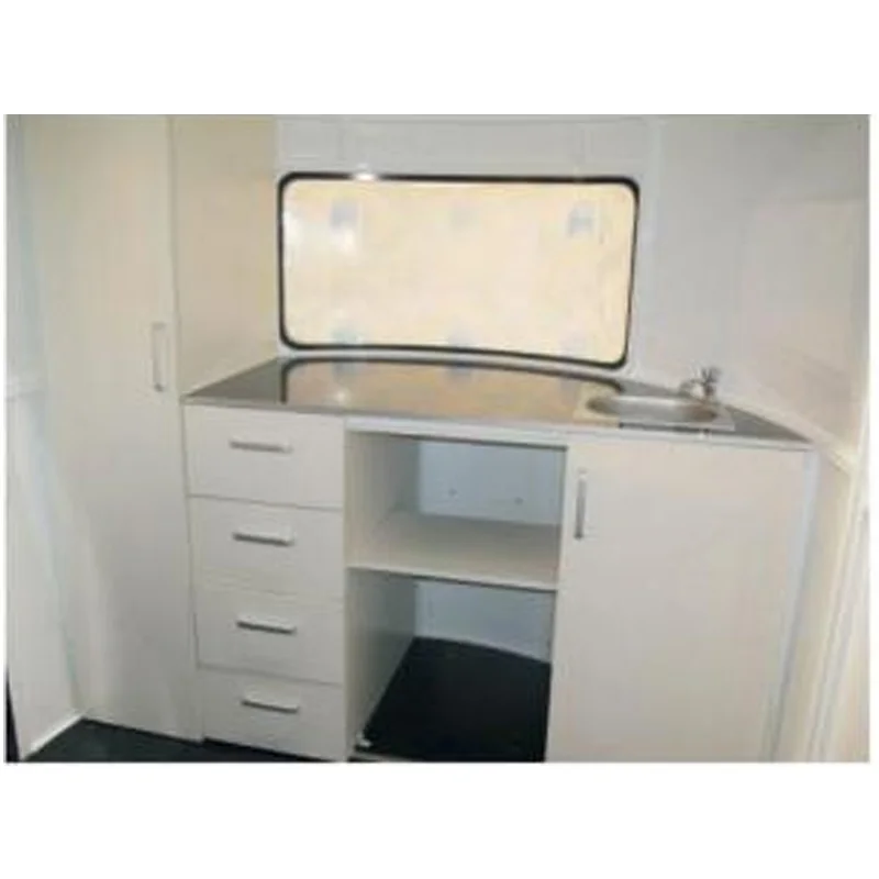Deluxe New Horse Carriage Trailers 2 Horse Trailer Transportation with Angle Loading