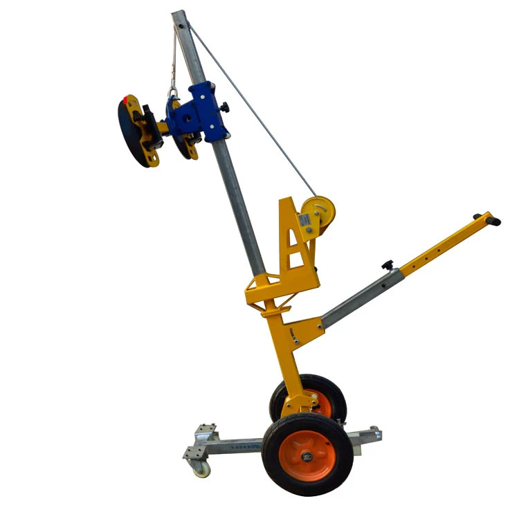 Vacuum Glass Moving and Lifting Trolley with 2 Suction Cups