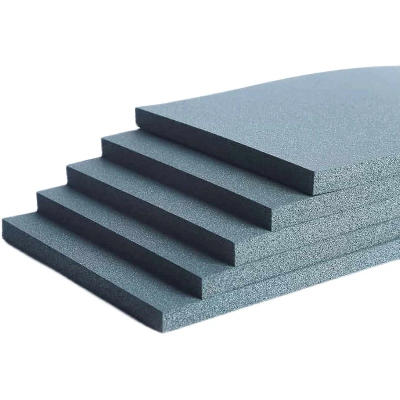 Rubber Plastic Board Sponge Board B 1 grade black insulation board roof insulation materials
