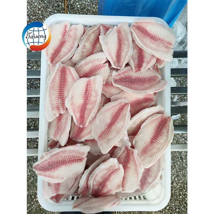 HACCP одобрено замороженное IQF оптом филе тилапии в виде рыбы без кожицы и костей