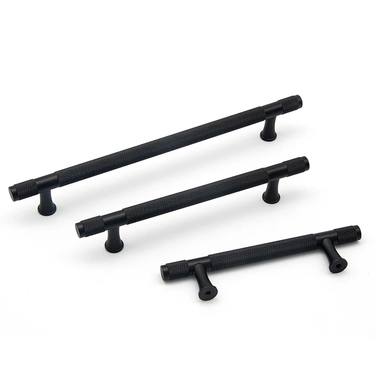 Modern Bar Furniture Wardrobe Cabinet Dresser Cupboard Handle Drawer Pulls Knobs Eco-friendly Kitchen Handle T Bar Shape Gold