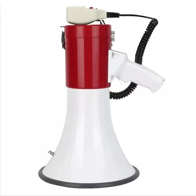 Factory outlet megaphone  ABS Support usb/bluetooth Portable 50W Speakers megaphone