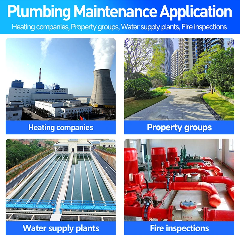 PQWT LDC M Series Large Area Underground Water Pipeline Gas Leak Detection Wireless Sensors Leak Detector