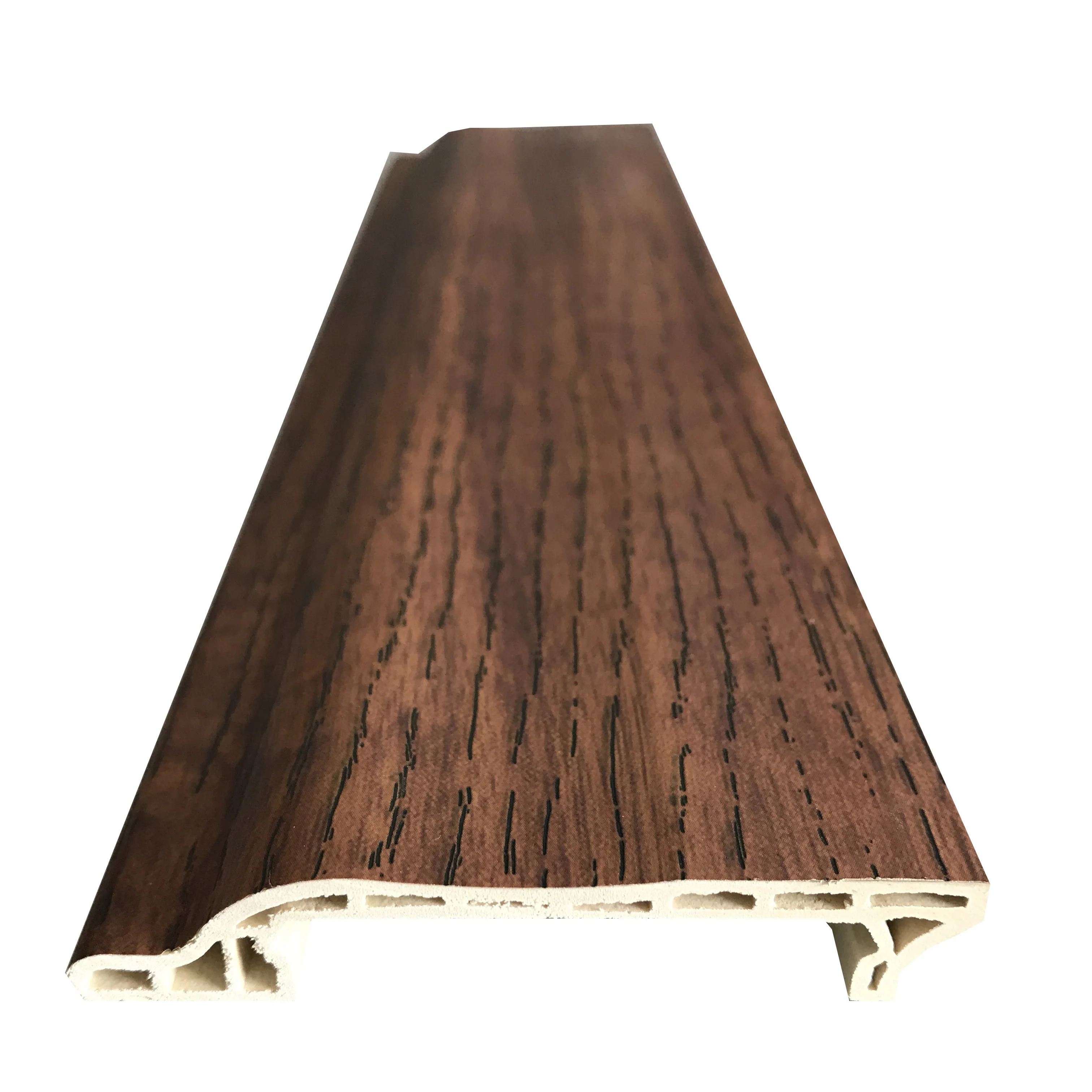 Factory direct selling waterproof and durable domestic WPC skirting line