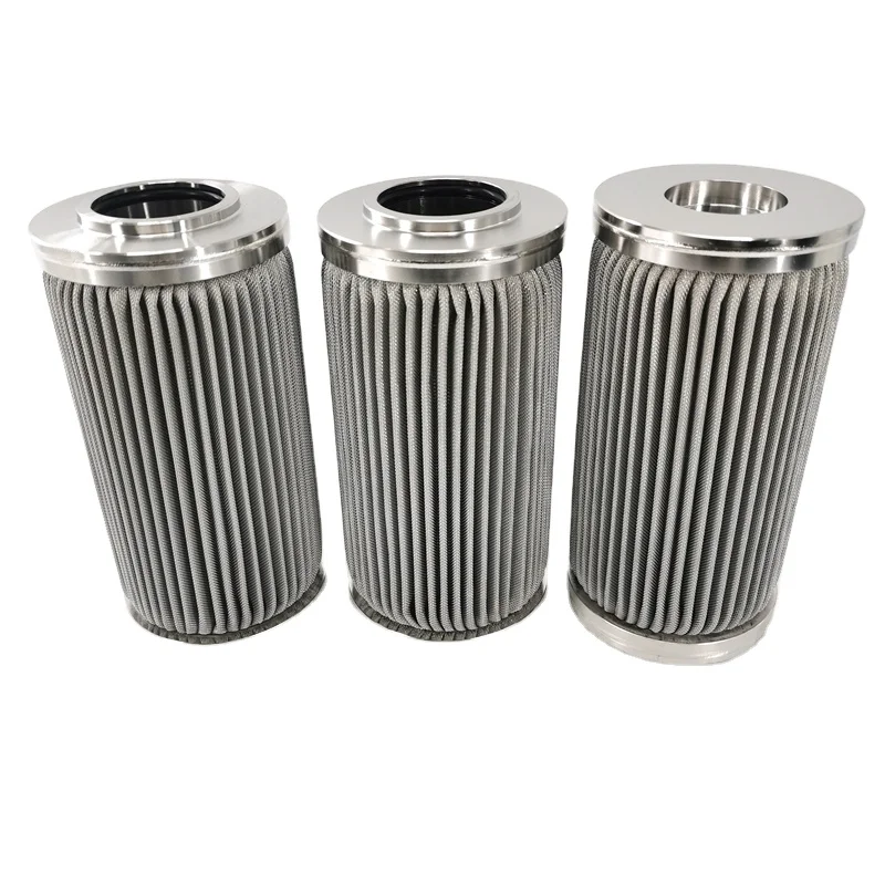 Stainless steel pleated filter cartridge used in Wire Rope Lubrication System