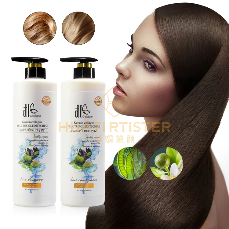 Huati Sifuli Dle FRUCTUS GLEDITSCHIAE GRAPEFRUIT2 IN1 850ML Keratin Collagen Repairing Moisturizing Hair Care Conditioner