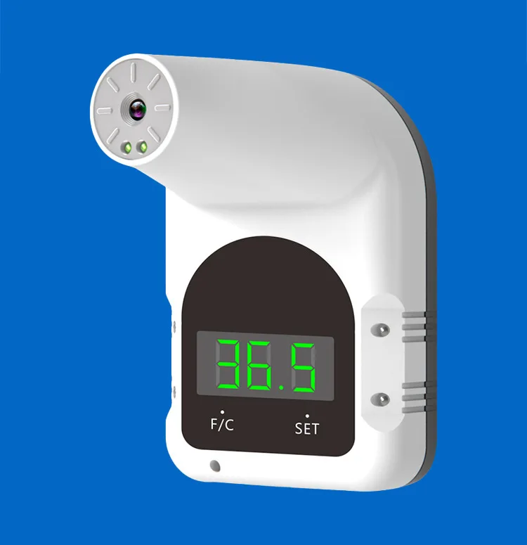 Wholesale Wall Mounted No Touch Automatic Digital Temperature Measuring Body Infrared Thermometer