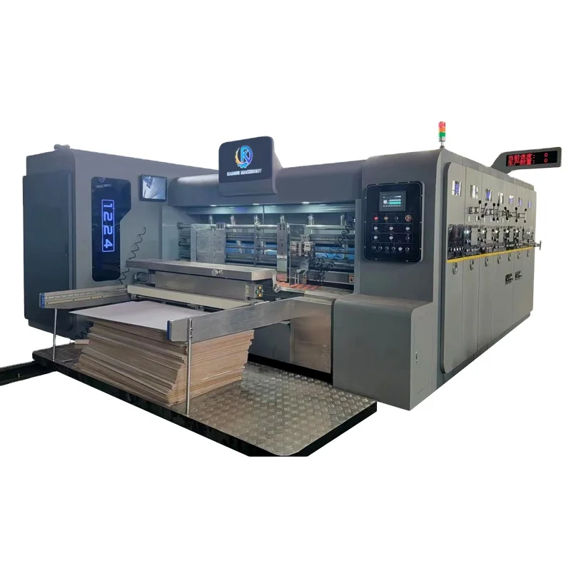 Hot Sale Full Automatic Corrugated Cardboard Printing Slotting Die Cutting Machine For Carton Making