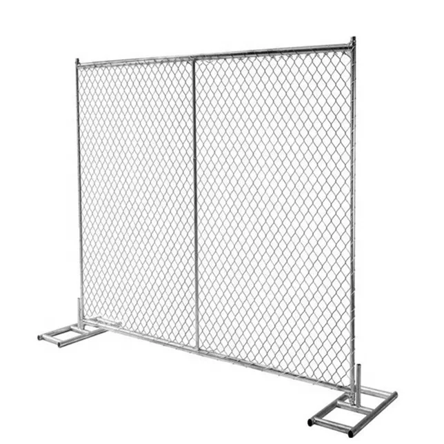 American portable temporary fence/Brace Chain Link Mesh Temporary Fence
