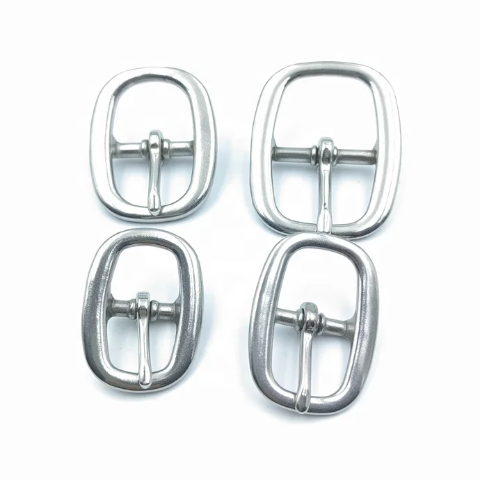 Assorted stainless steel buckle horse bridle halter harness buckle dog collar buckle 16mm 20mm 26mm 32mm 38mm