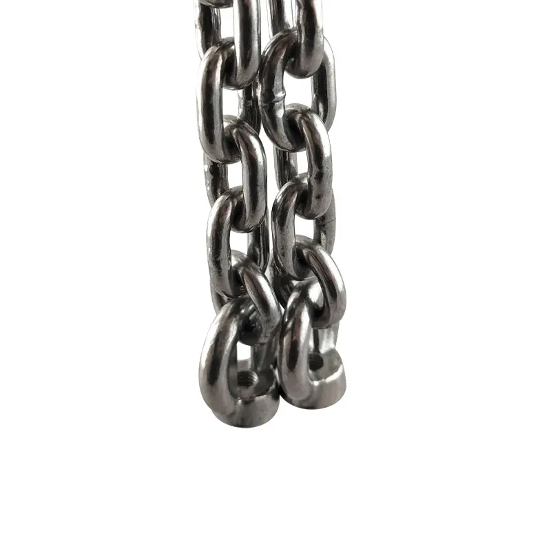 6mm 8mm S.S 316 DIN766 Short Link Chain Swing Chain