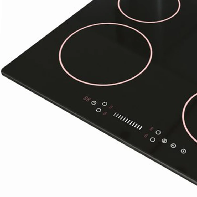 Black Crystal Panel Induction Cooker Ceramic Glass Plate for Cooktop