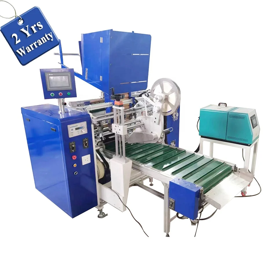 UT500A household catering kitchen aluminum foil roll fully automatic air fryer baking paper rewinding machine