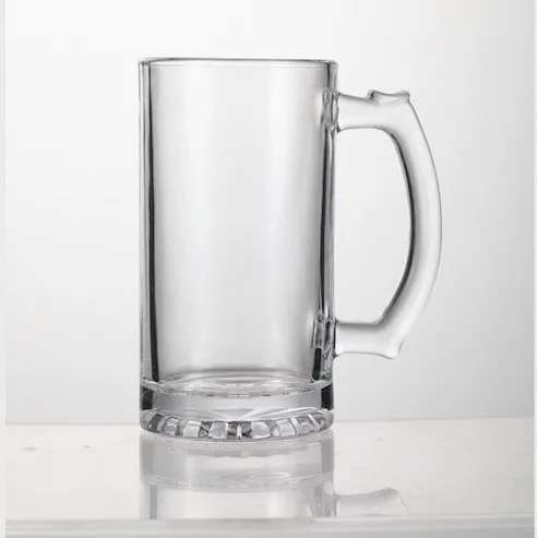 Wholesale 500ml Straight Barrel Beer Mug Family Party Classic Bar Design Aluminum Clay Ceramic Material PC Boxed Drinkware Wine