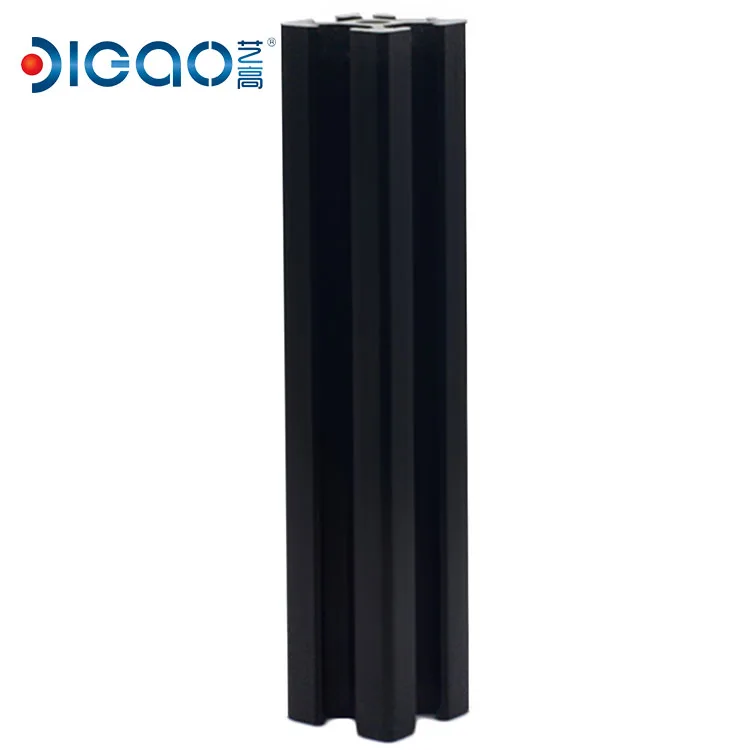 super quality extrusion Enclosure 12mm Glass Fixed Panel Deep U Shape Channel Aluminum window frame Profile Aluminum U Channel