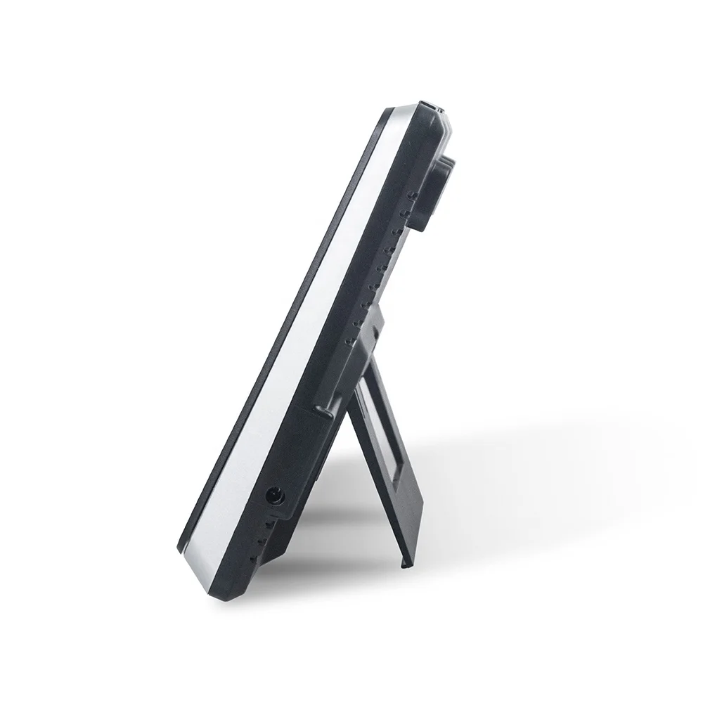 LCD Digital Clock Indoor Outdoor Temperature Color Weather Station with Outdoor Sensor Wireless RF 433