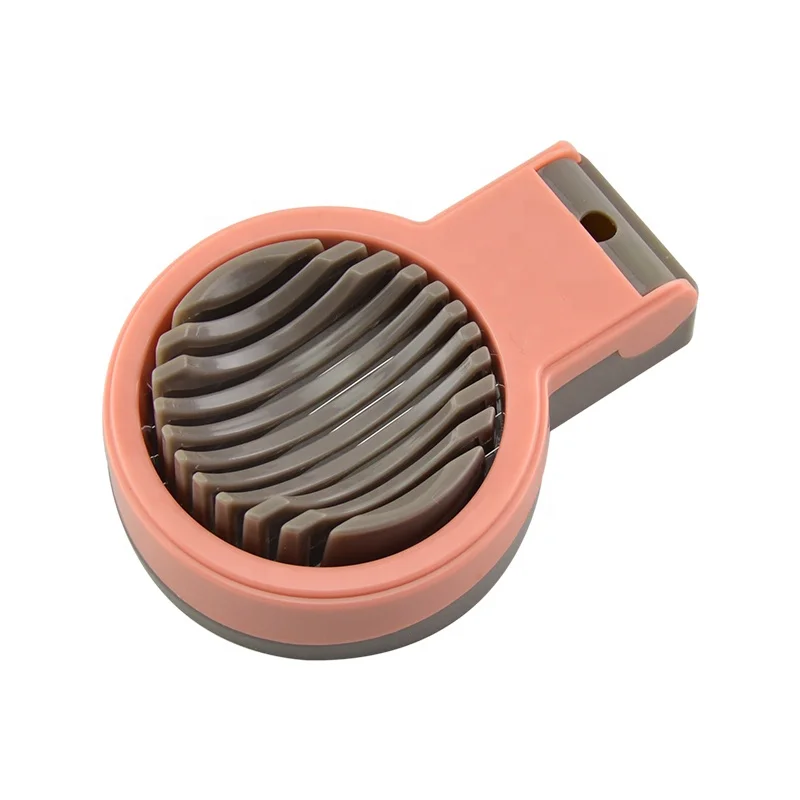 Home gadgets plastic body stainless steel blade egg slicer