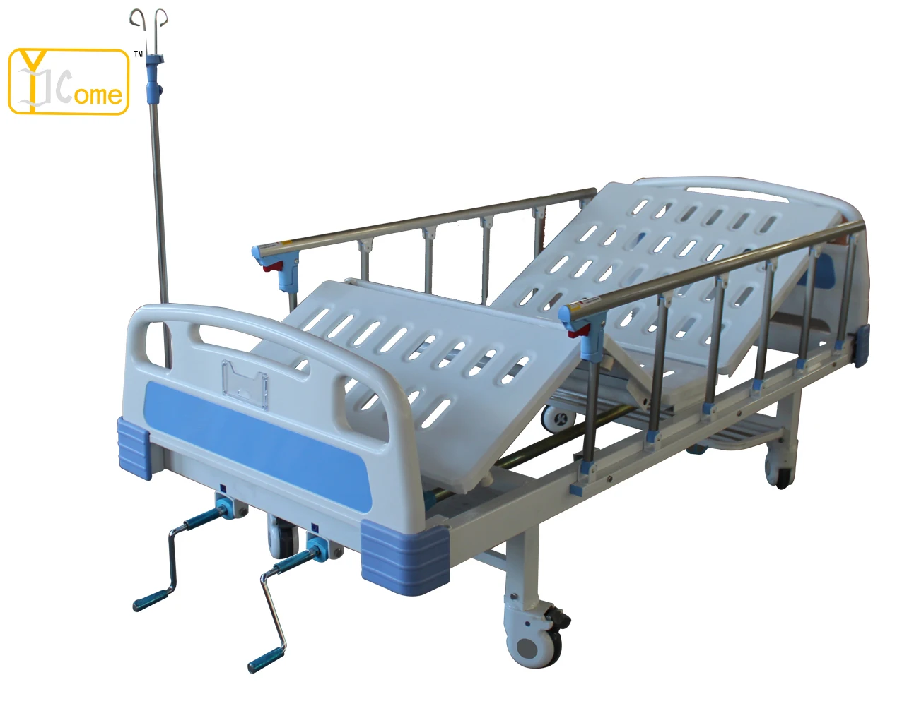 Two crank hospital bed and ICU bed