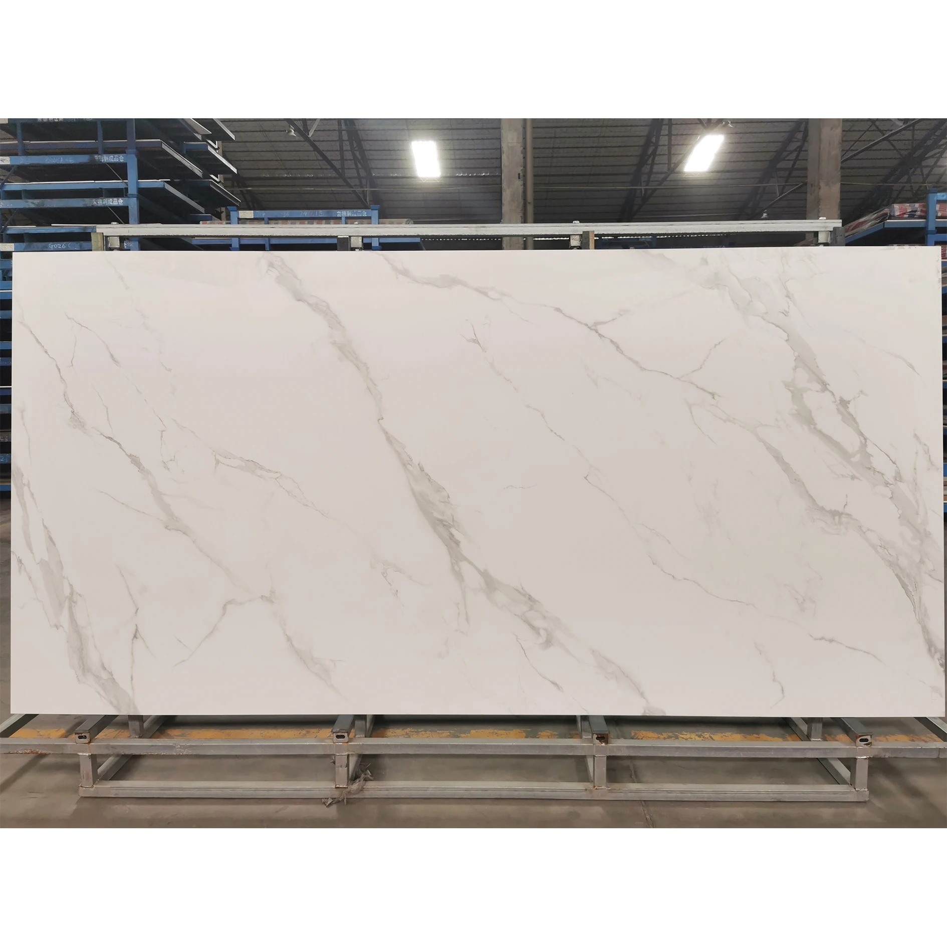 Fishbelly Gold White Big Size Raw Porcelain Slabs 3200*1600*12mm Ceramic Tile Customized Kitchen Countertop Table Top Worktop