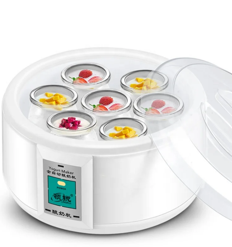 
2021 Best Selling Electric Automatic High Quality Yogurt Maker Mini Small Stainless Steel Home Appliances Yogurt Maker 