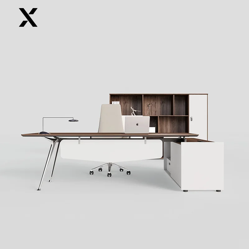 Фабрика HECHI оптовая продажа современный дизайн рабочий стол коммерческая офисная мебель