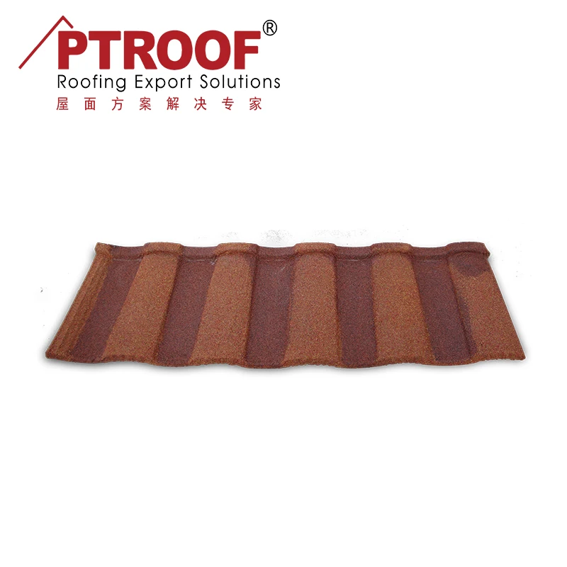 
Eco-Friendly stone coated metal roof tile colored steel roofing tile 