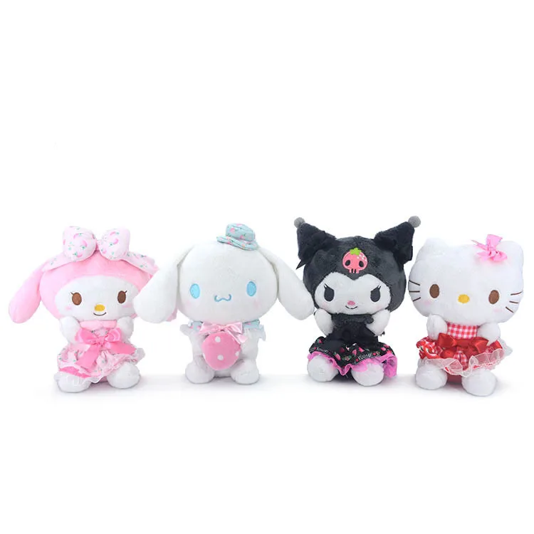 Оптовая продажа 20 см мультяшная кукла Kuromied Mymelody оригинальная серия банкетов плюшевая игрушка