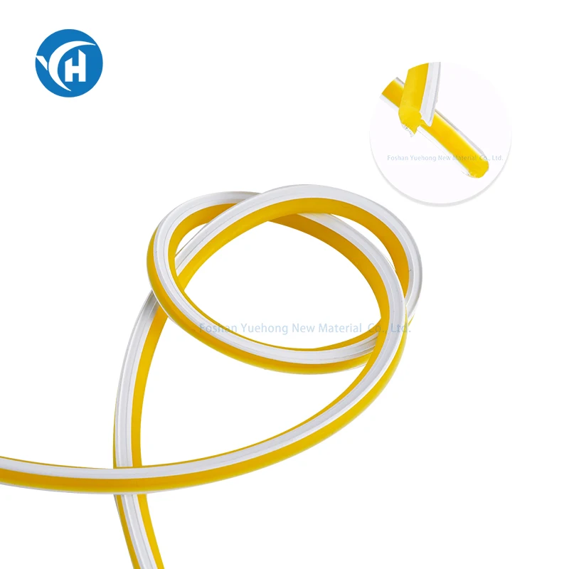 Flexible Led Strip Light Diffuser Neon Light 360 Degree Luminous Round 360 Silicone Tube Led Rope Light