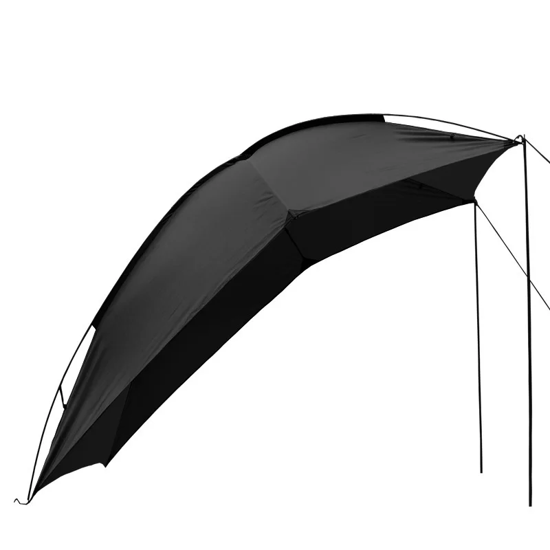
hot sell portable outdoor camping waterproof rain shelter sunshade UV car roof rear tent for sale 