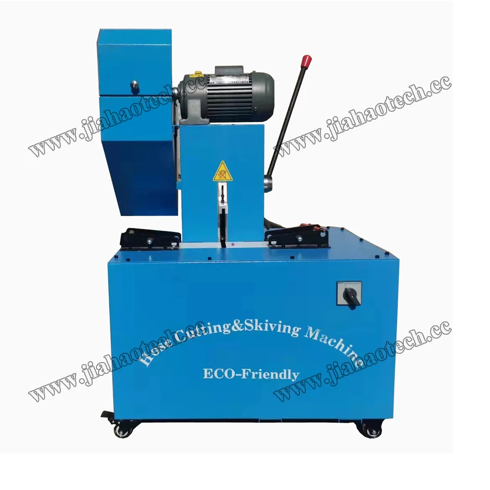 Skiving Cutting Customize Hose Crimping Hose Hydraulic Hose Cutting Machine and Skiving