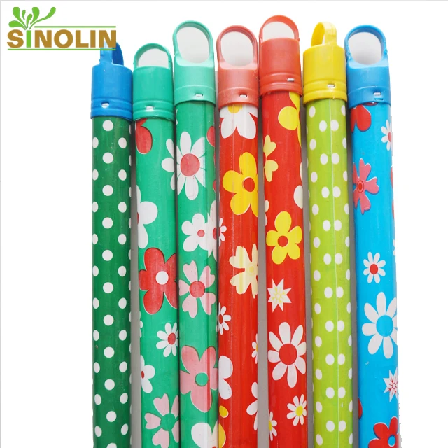 Machine Making Plastic PVC Coated Wooden Broom with Handle Stick and Floor Pole for 360 Rotatable Adjustable Magic Cleaning Mop