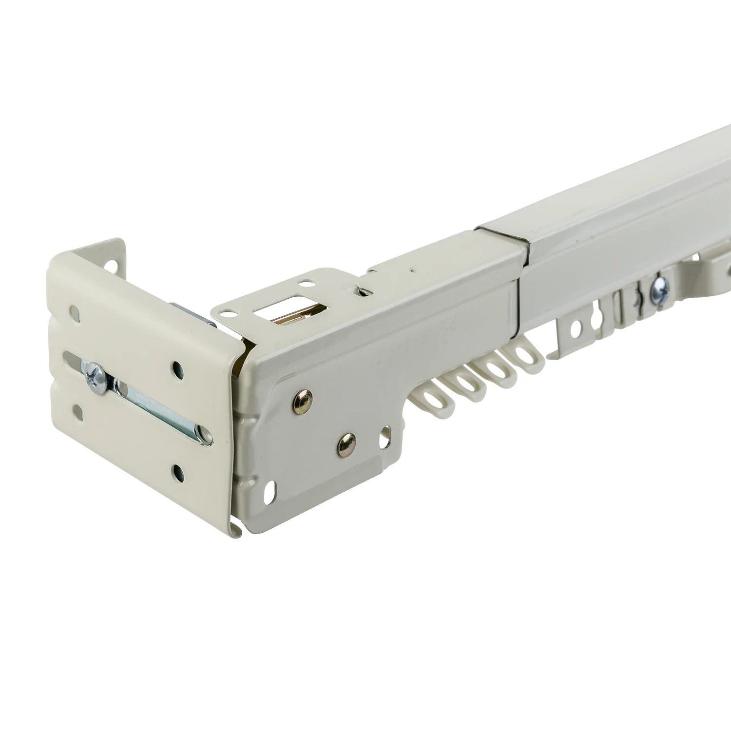 
China factory wholesale OEM ODM high class high quality adjustable heavy duty metal F shape extensible curtain track 