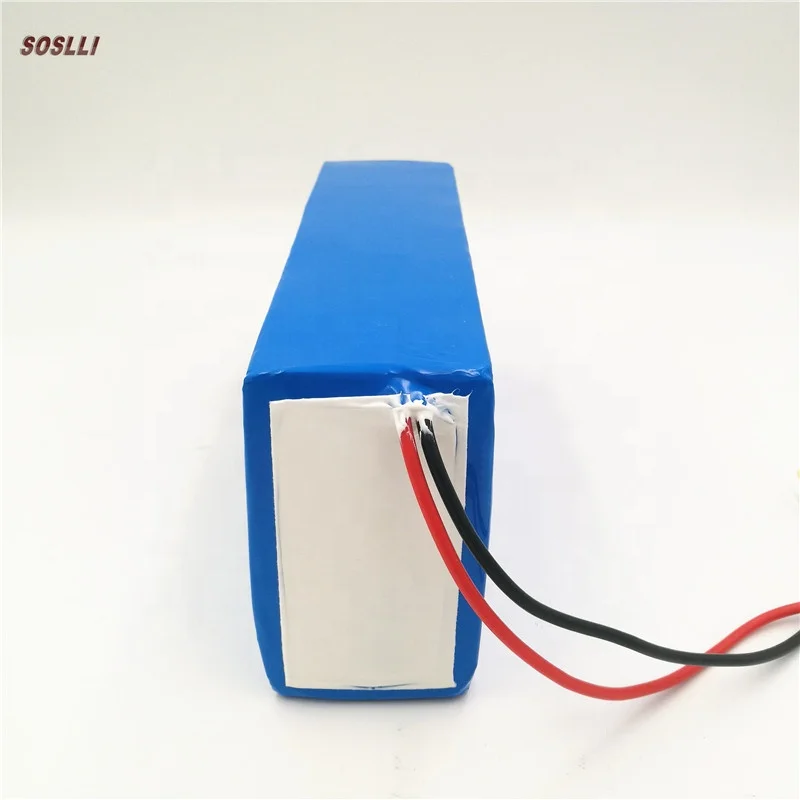 SOSLLI OEM Electric scooter battery 36V 48V 52V 10Ah 15Ah 25ah 28ah ebike battery pack lithium ion battery for 1000W 1500W ebike