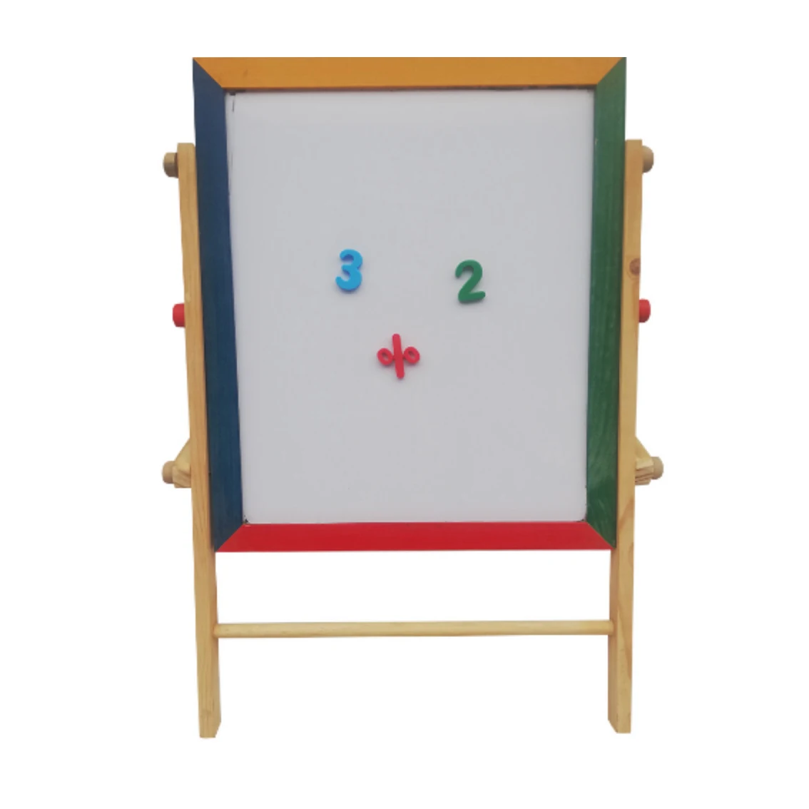 Adjustable Learning Tower Tabletop Easel Montessori Wooden Frame Desktop Easel With Magnetic Whiteboard blackboard for kids