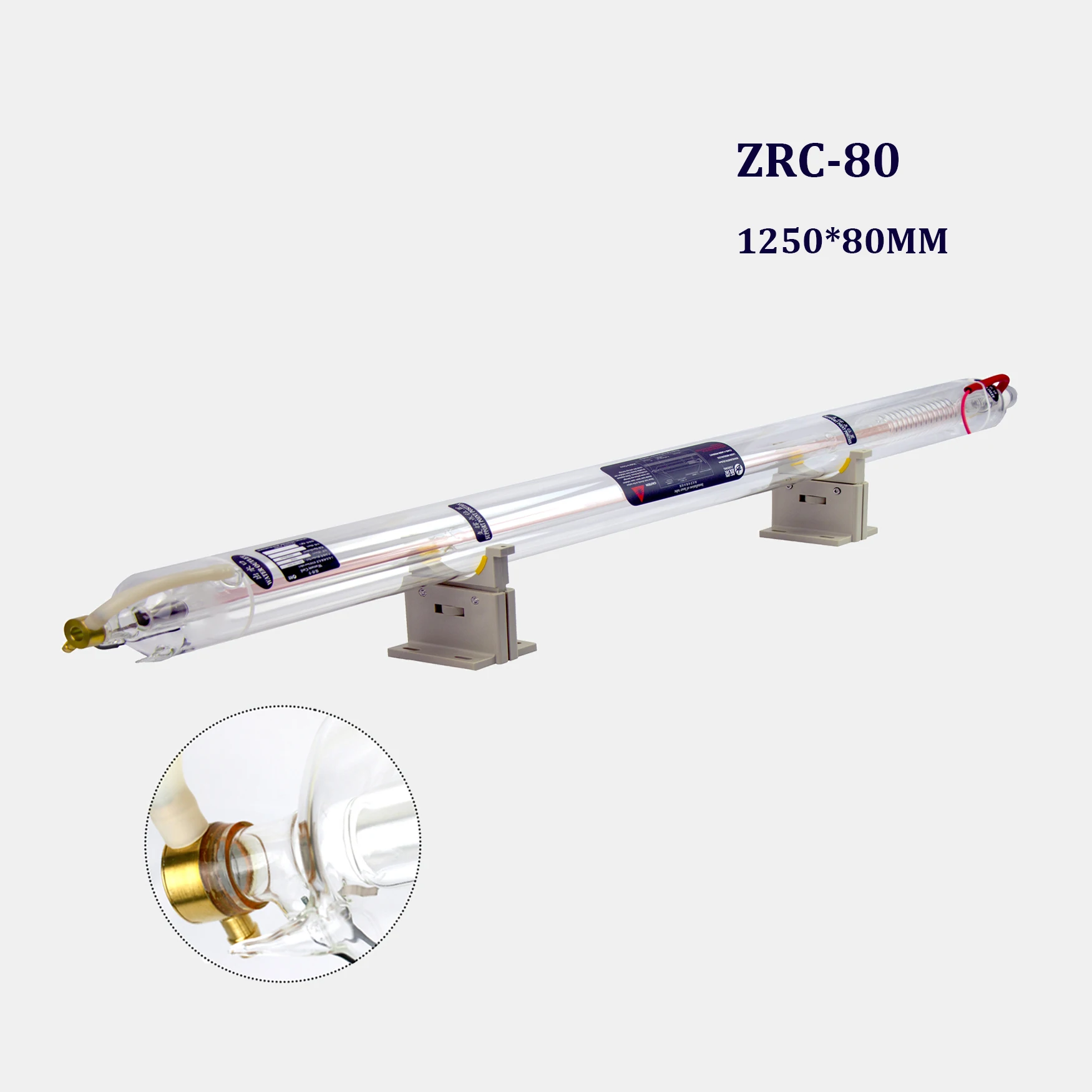 SHZR 80W Coherent Co2 Laser Tube Refill And Repair 120W Co2 Reci W6 Laser Tube For Laser Cutting Machine