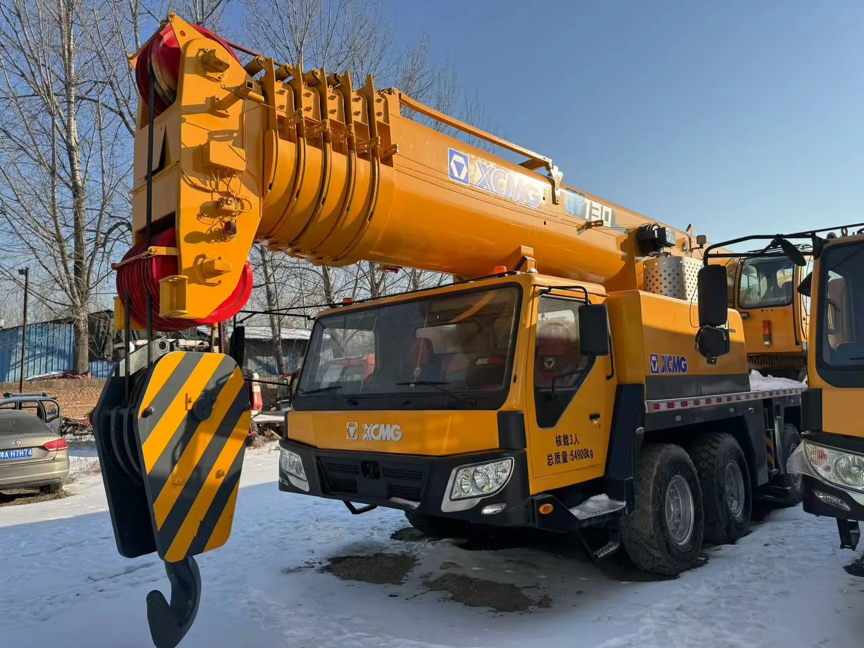 XCM-G Six Axles Chassis 130ton Lifting Weight Truck Crane For Sale