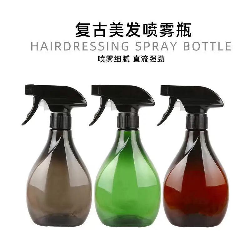 
450ml beauty salon barber shop empty recycling usable hair salon spray bottle plastic bottle 