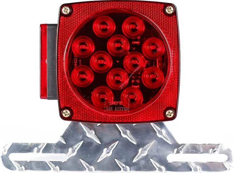 YH1847 Aluminum Trailer License Plate Light Bracket,Trailer Light Bracket camper jacks