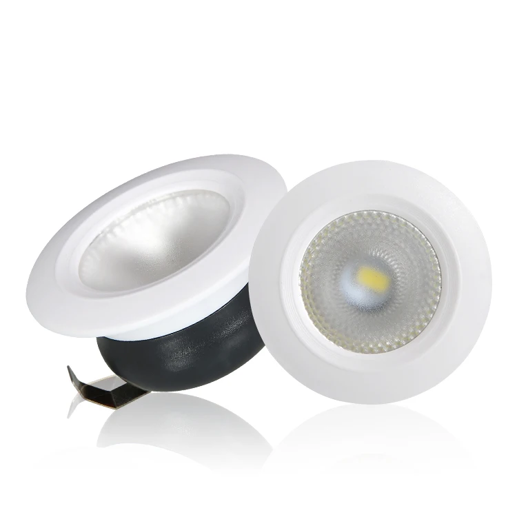 2021 New Bis Certification white black 1W 3W mini spotlights led downlight led lamp downlight for cupboard jewelry showcase