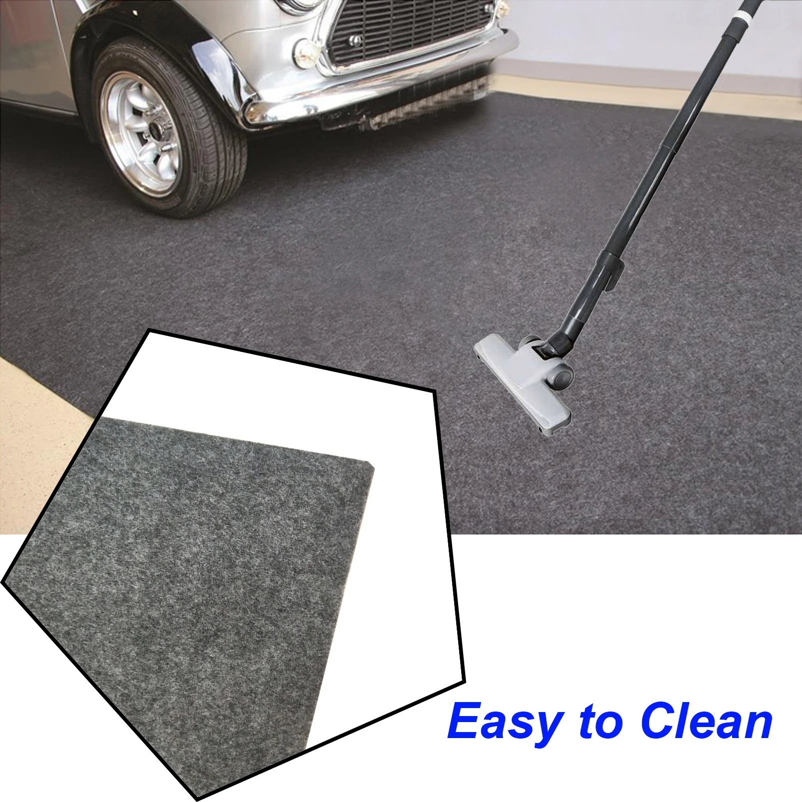 Car Garage Floor Mat Water Absorbing and Oil Spill Containment Garage Mats for Floor Anti Slip Containment Mats for Garage Floor